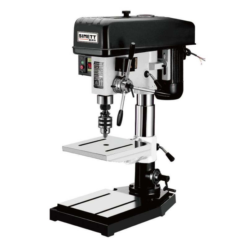 Máquina taladradora y roscadora de sobremesa industrial M18 de 20 mm y 19 pulgadas